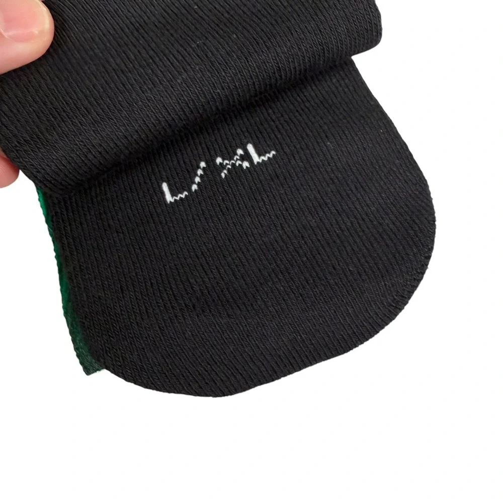 Rock Em NHL Dallas Stars Victor E Green Mascot Pump Up Crew Socks L/XL NEW